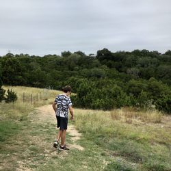 James C Curry Nature Center - Start of the trail