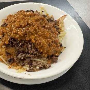 Waffle House - Cheesesteak melt hash brown bowl - Breakfast & Brunch Near Me - DeSoto, Texas Waffle House - Cheesesteak melt hash brown bowl - Breakfast & Brunch Near Me - DeSoto, Texas