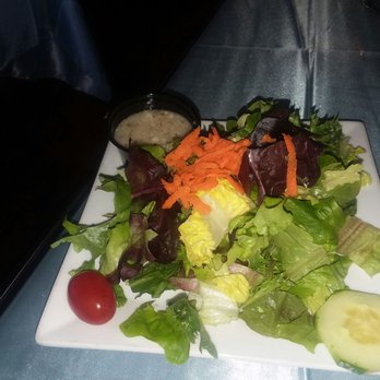 Taverna Manos - My side salad with Greek dressing on the side - Mediterranean Near Me - Crystal River, Florida Taverna Manos - My side salad with Greek dressing on the side - Mediterranean Near Me - Crystal River, Florida