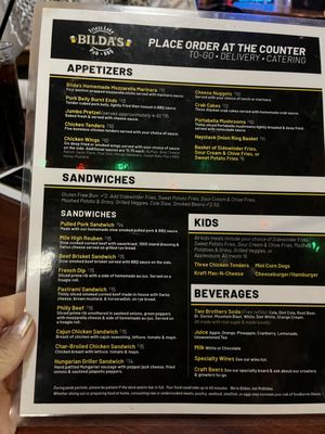 Menu photo 7 Bilda's Friess Lake Pub Hubertus, WI Menu photo 7 Bilda's Friess Lake Pub Hubertus, WI