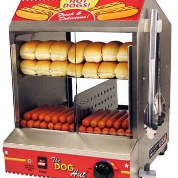 Let's Bounce - Hot Dog steamer - Party Supplies Near Me