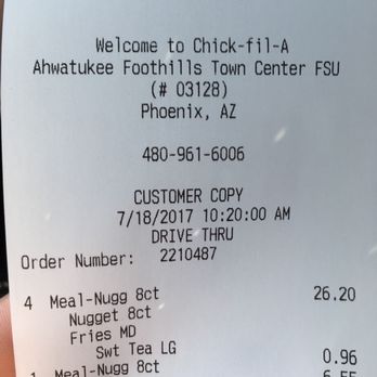 Chick-fil-A - Fast Food Near Me - Phoenix, Arizona