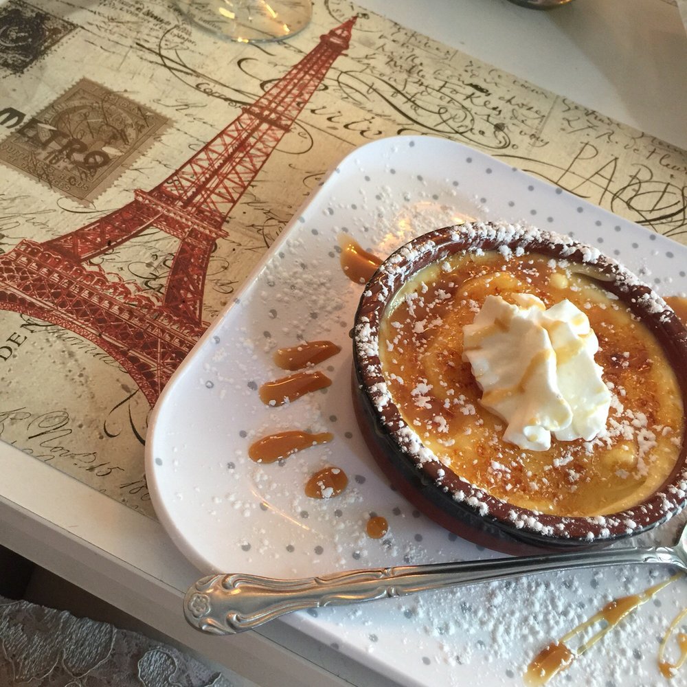 Cafe Paris - Cream brûlée - Creperies Near Me - Metuchen, New Jersey