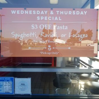 Valentino's Pizza - Wednesday and Thursday are the best days for lasagna, ravioli or spaghetti - Pizza Near Me - Huntington Beach, California Valentino's Pizza - Wednesday and Thursday are the best days for lasagna, ravioli or spaghetti - Pizza Near Me - Huntington Beach, California