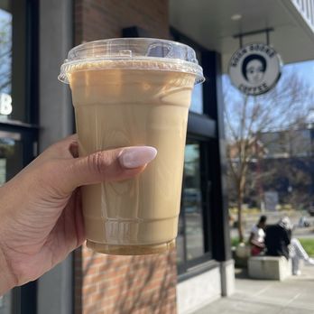 Boon Boona Coffee - Iced caramel latte (I poured a packet of their raw sugar in it so that's what's at the bottom) - Coffee Roasteries Near Me - Seattle, Washington Boon Boona Coffee - Iced caramel latte (I poured a packet of their raw sugar in it so that's what's at the bottom) - Coffee Roasteries Near Me - Seattle, Washington