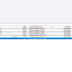 North May Family Dental - Insurance paid $842.19