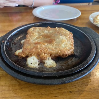 Zachary's Restaurant - Saganaki was fire - Greek Near Me - Cape Canaveral, Florida Zachary's Restaurant - Saganaki was fire - Greek Near Me - Cape Canaveral, Florida