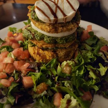 Rabalais' Bistro - Fried Green Tomato Caprese - Bakeries Near Me - Santa Paula, California Rabalais' Bistro - Fried Green Tomato Caprese - Bakeries Near Me - Santa Paula, California