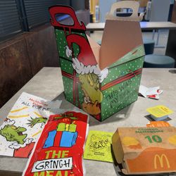 McDonald's - Grinch Adult Happy Meal