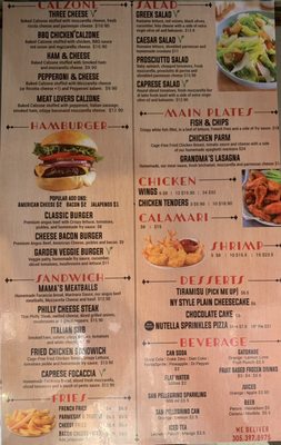 Menu photo 3 Grafa Pizza Miami Beach, FL