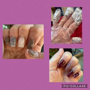 Joy Nails II - By Caroline (before, during and after) - Waxing Near Me - Galveston, Texas Joy Nails II - By Caroline (before, during and after) - Waxing Near Me - Galveston, Texas