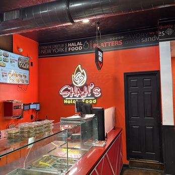 Shah’s Halal Food - Inside by the counter - Halal Near Me - Worcester, Massachusetts Shah’s Halal Food - Inside by the counter - Halal Near Me - Worcester, Massachusetts