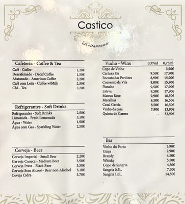 Menu photo 3 Castiço Lisbon, 11
