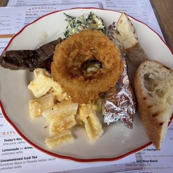 Founding Farmers Tysons - Buffet plate - New American Near Me - Tysons, Virginia