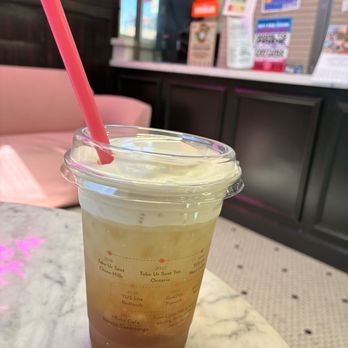 Gud2Go - Iced Jasmine Sweetea with Sweet Foam! 5/5 would recommend! - Comfort Food Near Me - Pomona, California