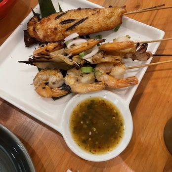 Zaab Zaab - Surf & Turf/ 5 Skewers - Thai Near Me - Elmhurst, New York Zaab Zaab - Surf & Turf/ 5 Skewers - Thai Near Me - Elmhurst, New York
