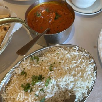 Karma Indian Cuisine - Butter Chicken (Came with Rice for us all) - Indian Near Me - Thousand Oaks, California Karma Indian Cuisine - Butter Chicken (Came with Rice for us all) - Indian Near Me - Thousand Oaks, California