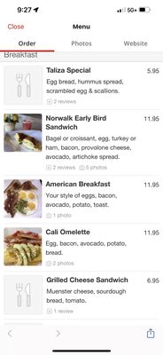 Menu photo 7 Taliza Coffee & Brunch Norwalk, CA Menu photo 7 Taliza Coffee & Brunch Norwalk, CA