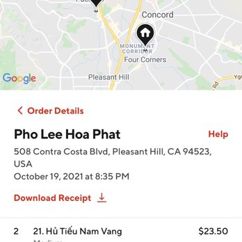 Pho Lee Hoa Phat - My order from doordash - Vietnamese Near Me - Pleasant Hill, California Pho Lee Hoa Phat - My order from doordash - Vietnamese Near Me - Pleasant Hill, California