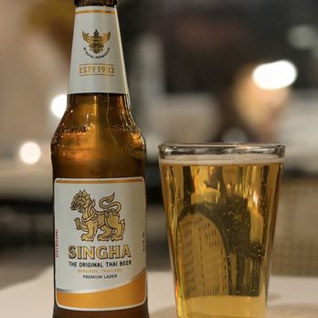 Gindi Thai - Singha Lager Beer (5% ABV) - Sushi Bars Near Me - Burbank, California Gindi Thai - Singha Lager Beer (5% ABV) - Sushi Bars Near Me - Burbank, California