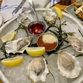 Bluewater Grill - Oyster on the Half Shell - Seafood Near Me - Santa Barbara, California