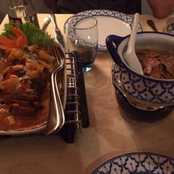 Tawan Thai - Red curry duck and peanut curry beef