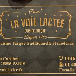 La Voie Lactée - We grabbed their business card.
