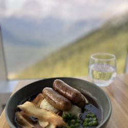 Sky Bistro - Bangers & Mash