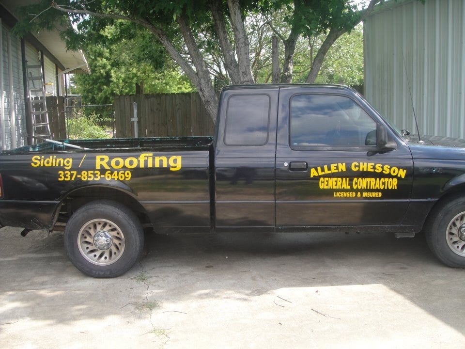 Slide of Chesson's Roofing