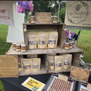 Happy Homestead Apiary - Their caramels and raw honey - Honey Near Me Happy Homestead Apiary - Their caramels and raw honey - Honey Near Me