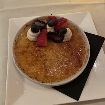 Bistro du Midi - Vanilla Bean Crème Brûlée - French Near Me - Boston, Massachusetts