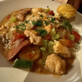 Mamou - Chicken, sausage and shrimp jambalaya. - Burgers Near Me - Springfield, Massachusetts