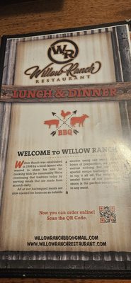 Menu photo 6 Willow Ranch Buttonwillow, CA