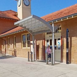 Hattiesburg Train Depot - We've arrived & waiting for my sweetheart's train. Heavy sigh