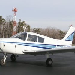 Western New York Flying Club - '72 Piper PA-28-140 -- the training aircraft.