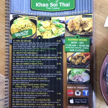 Khao Soi Thai - Thai Near Me - Studio City, California Khao Soi Thai - Thai Near Me - Studio City, California