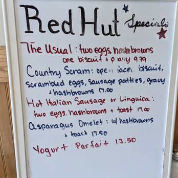 Red Hut Cafe Nevada - Specials in late June '25 - American Near Me - Stateline, Nevada Red Hut Cafe Nevada - Specials in late June '25 - American Near Me - Stateline, Nevada