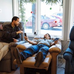 Remedy CBD - This man used our CBD Oil and chilled out so much that he got comfortable. Luckily Jason, our CEO, was there to read him a bedtime story.