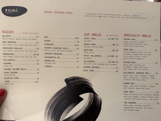 Menu photo 3 Sumi Sushi Sherman Oaks, CA Menu photo 3 Sumi Sushi Sherman Oaks, CA