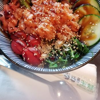 Komeya Cafe - Salmon bowl - Japanese Near Me - Markham, Ontario