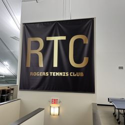 Rogers Tennis Club - Sign