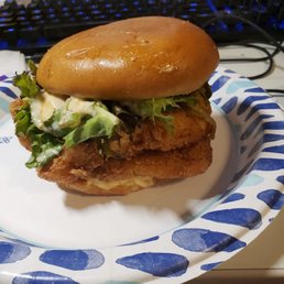 House Battered Fried Catfish Sammy