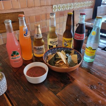 La Fogata - Chips and salsa and some drink options - Mexican Near Me - Corona Del Mar, California La Fogata - Chips and salsa and some drink options - Mexican Near Me - Corona Del Mar, California