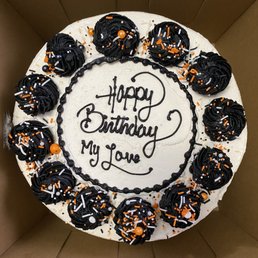 a birthday cake in a box