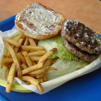 Phil's Icehouse - Double Burger - Burgers Near Me - Austin, Texas