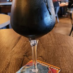Marble Brewery Westside Tap Room - Super creamy 14 oz Lab-spresso Stout. Mixed with liquid chocolate, cold-brew coffee. 10% ABV.