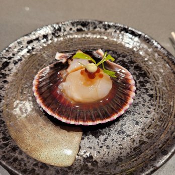 Hidden Fish - Scallop on the shell - Sushi Bars Near Me - San Diego, California