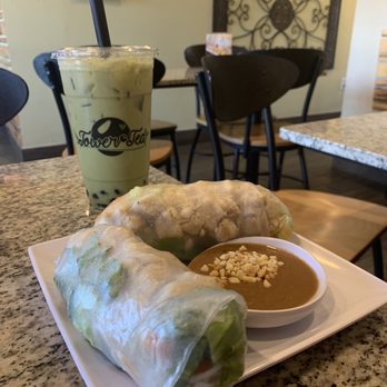 Tower Tea - Chicken spring rolls & matcha boba tea - Bubble Tea Near Me - Fresno, California Tower Tea - Chicken spring rolls & matcha boba tea - Bubble Tea Near Me - Fresno, California