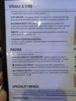 Menu photo 4 Black Woods Bar & Grill Two Harbors, MN