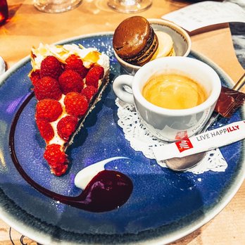 La Jacobine - The dessert trio with espresso - Tea Rooms Near Me - Paris, 75 La Jacobine - The dessert trio with espresso - Tea Rooms Near Me - Paris, 75